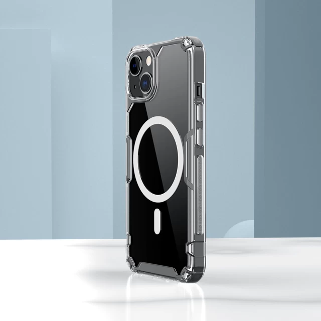 Чехол Nillkin Nature Pro для iPhone 14 Plus Transparent with MagSafe (6902048248618)
