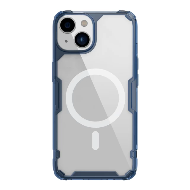 Чехол Nillkin Nature Pro для iPhone 14 Plus Blue with MagSafe (6902048248625)