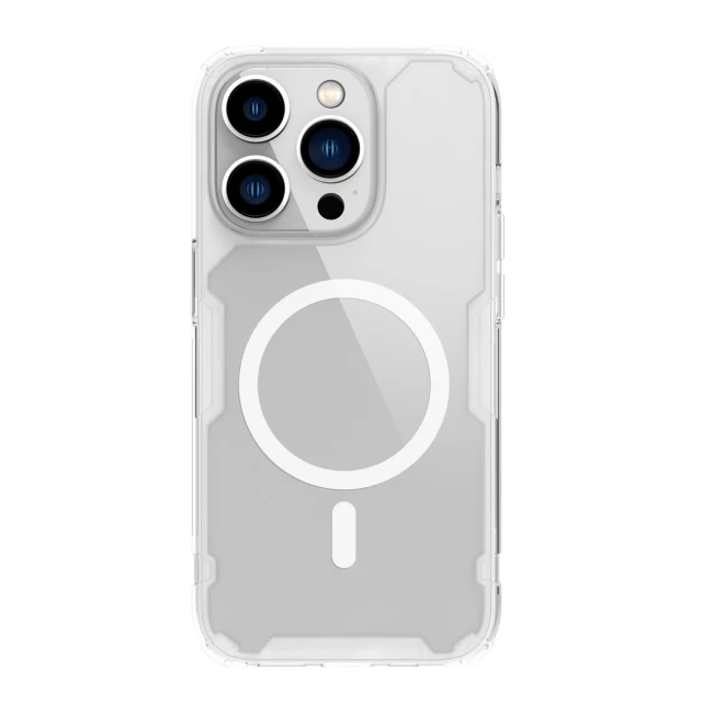 Чохол Nillkin Nature Pro для iPhone 14 Pro Max Transparent with MagSafe (6902048248632)