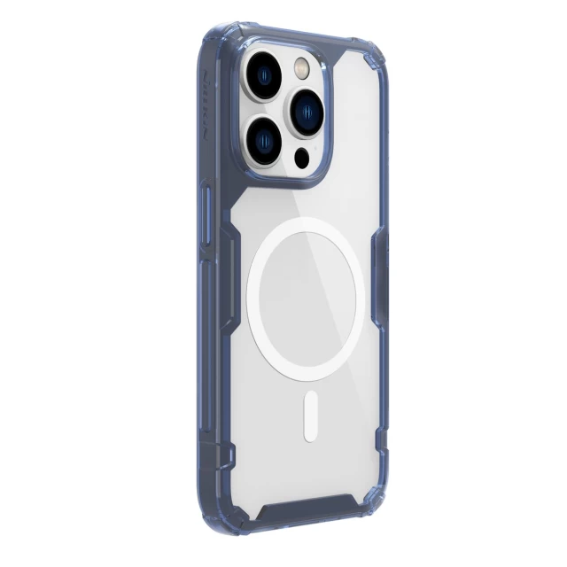 Чохол Nillkin Nature Pro для iPhone 14 Pro Max Blue with MagSafe (6902048248649)