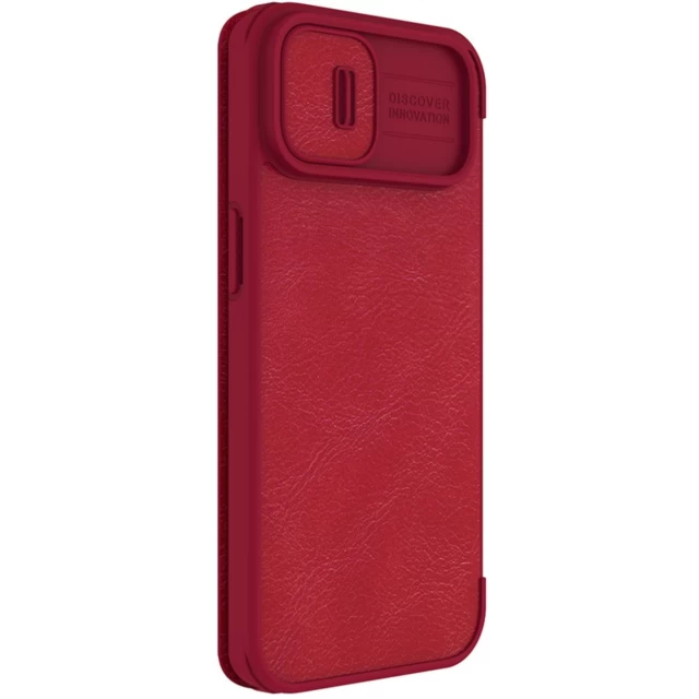 Чохол Nillkin Qin Pro для iPhone 14 Red (6902048248915)