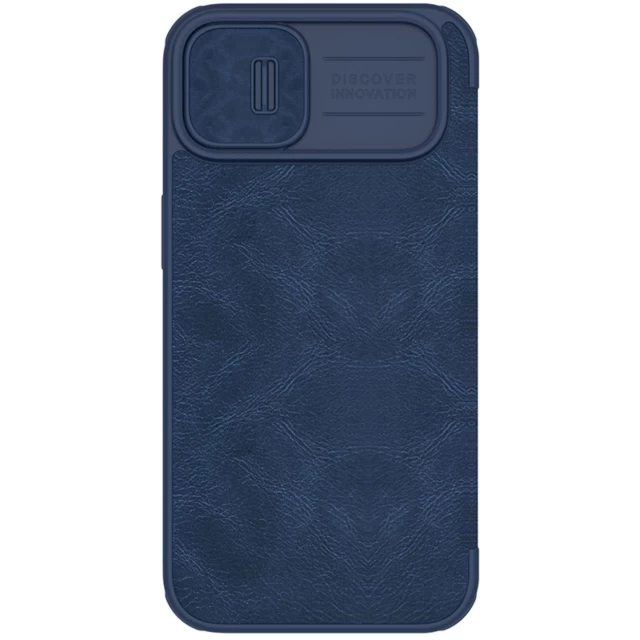 Чехол Nillkin Qin Pro для iPhone 14 Blue (6902048248922)