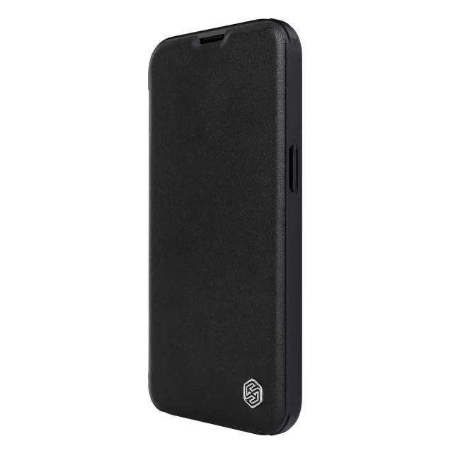 Чохол Nillkin Qin Pro для iPhone 14 Classic Black (6902048249059)