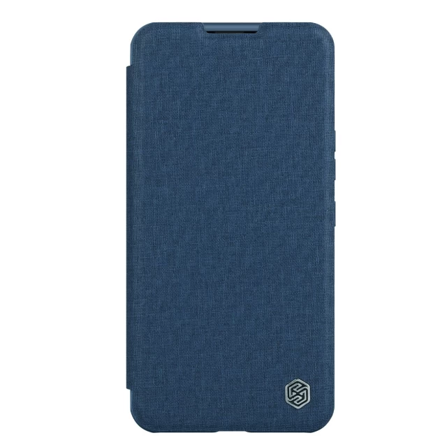 Чохол Nillkin Qin Cloth Pro для iPhone 14 Blue (6902048249134)
