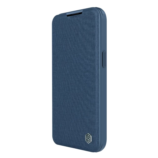 Чехол Nillkin Qin Cloth Pro для iPhone 14 Pro Blue (6902048249158)