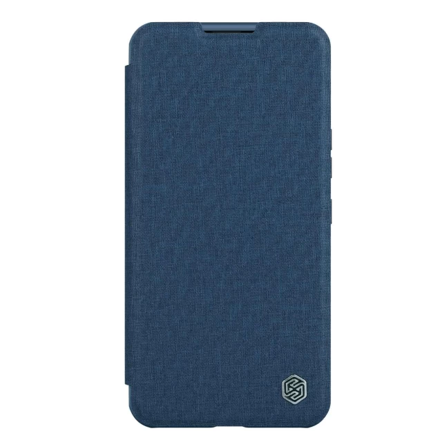 Чохол Nillkin Qin Cloth Pro для iPhone 14 Pro Max Blue (6902048249196)