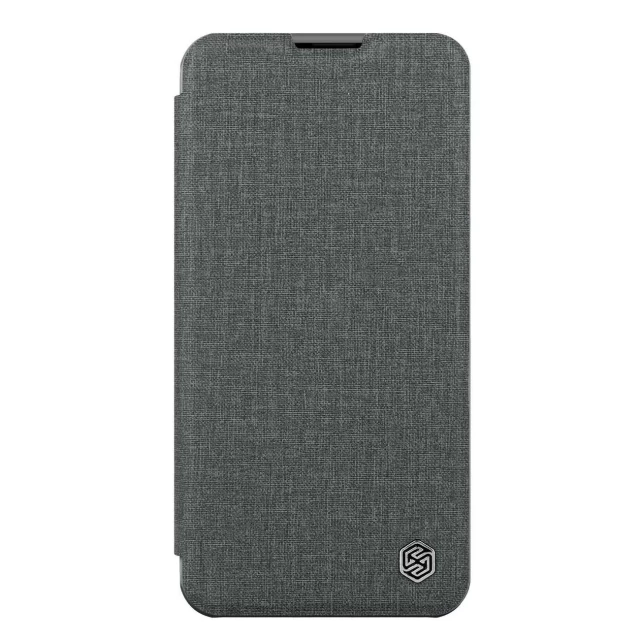 Чохол Nillkin Qin Cloth Pro для iPhone 14 Pro Max Grey (6902048249202)