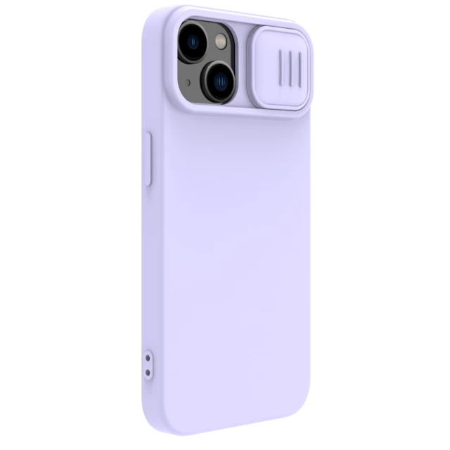 Чехол Nillkin Camshield Silky для iPhone 14 Misty Purple (6902048249240)