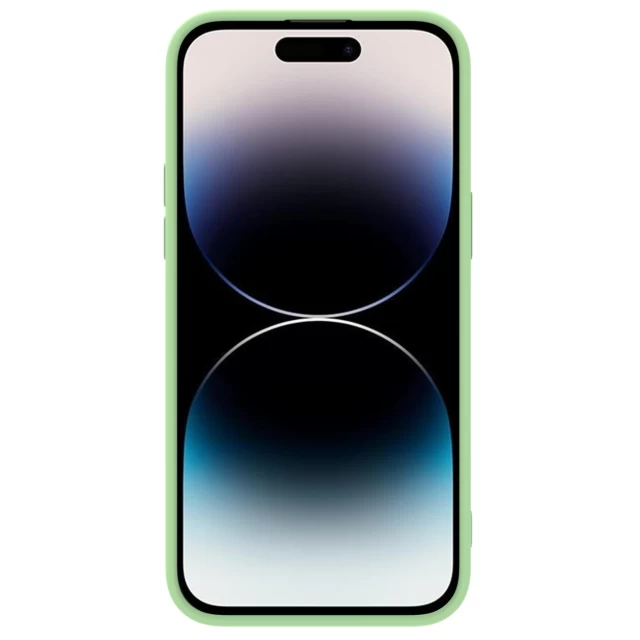 Чохол Nillkin Camshield Silky для iPhone 14 Pro Mint Green (6902048249271)