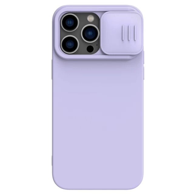 Чехол Nillkin Camshield Silky для iPhone 14 Pro Misty Purple (6902048249288)