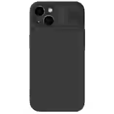 Чохол Nillkin Camshield Magnetic Silicone для iPhone 14 Black with MagSafe (6902048249370)