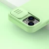 Чохол Nillkin Camshield Magnetic Silicone для iPhone 14 Green with MagSafe (6902048249394)