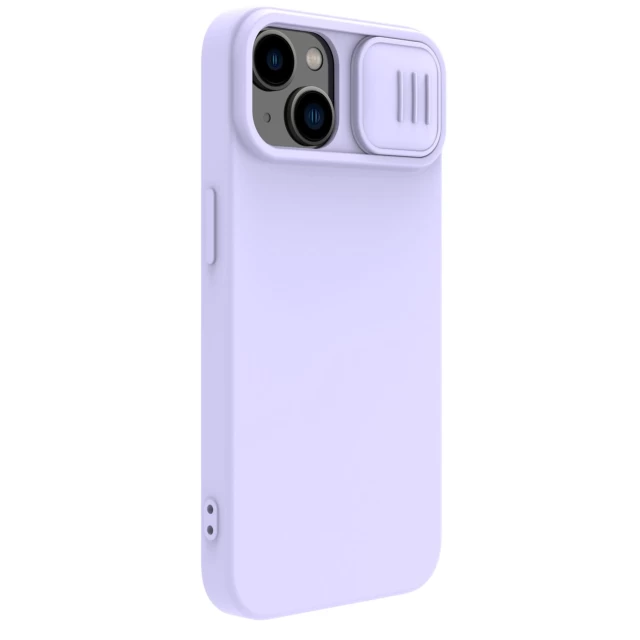 Чехол Nillkin Camshield Magnetic Silicone для iPhone 14 Purple with MagSafe (6902048249400)