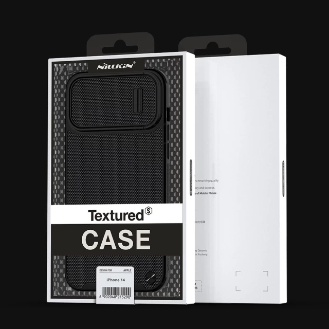 Чехол Nillkin Textured S для iPhone 14 Black with MagSafe (6902048249530)