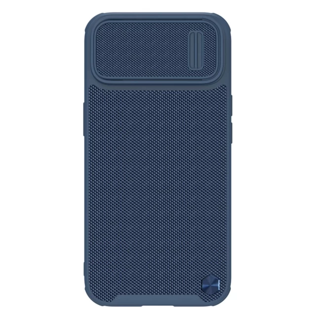 Чехол Nillkin Textured S для iPhone 14 Blue with MagSafe (6902048249547)