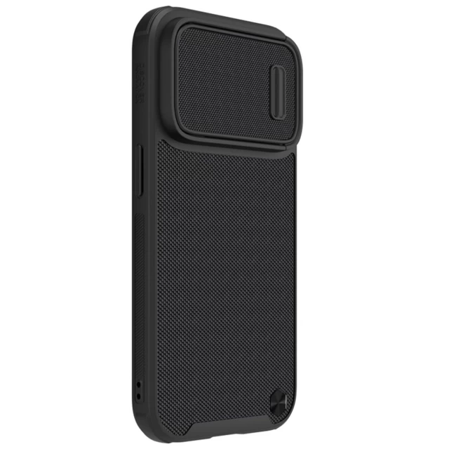 Чохол Nillkin Textured S для iPhone 14 Pro Max Black with MagSafe (6902048249622)