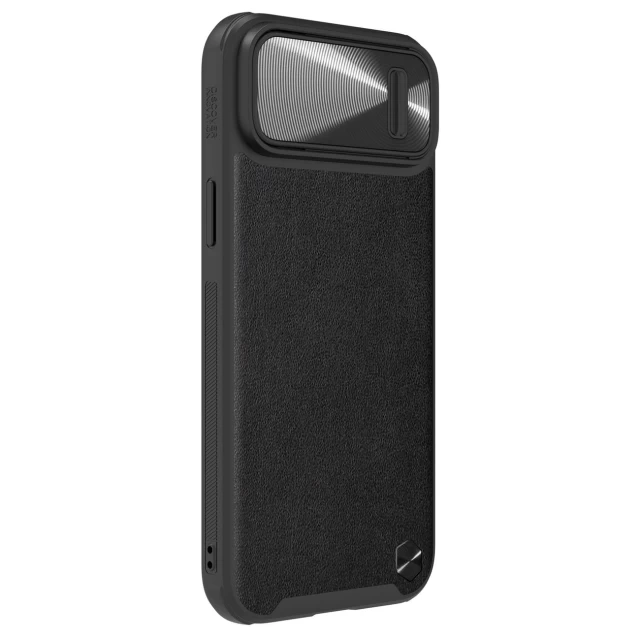 Чохол Nillkin Camshield Leather S для iPhone 14 Black (6902048249653)