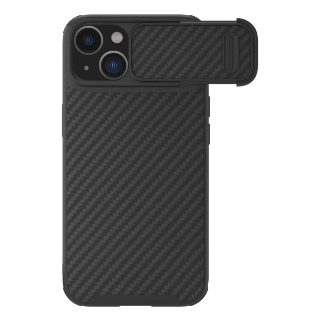 Чехол Nillkin Synthetic Fiber S для iPhone 14 Black (6902048249776)