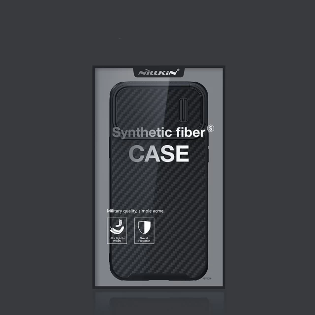 Чехол Nillkin Synthetic Fiber S для iPhone 14 Pro Max Black (6902048249806)