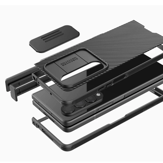 Чехол Nillkin Camshield Pro для Samsung Galaxy Fold4 (F936) Black (6902048252653)