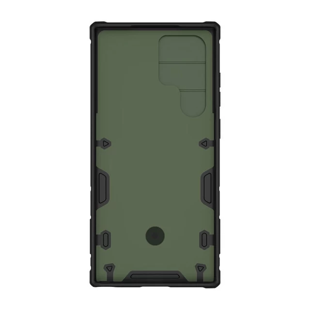 Чехол Nillkin CamShield Armor Pro для Samsung Galaxy S23 Ultra (S918) Dark Green (6902048258372)