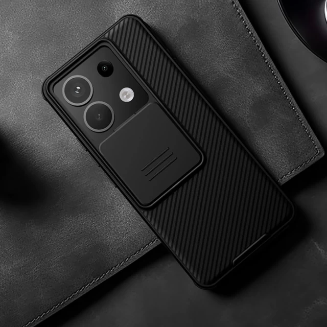 Чехол Nillkin CamShield Pro для Xiaomi Redmi Note 13 Pro 5G | Poco X6 5G Black (6902048271920)