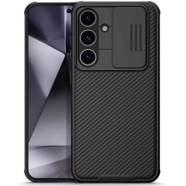 Чехол Nillkin CamShield Pro для Samsung Galaxy S24 Plus (S926) Black (6902048273108)