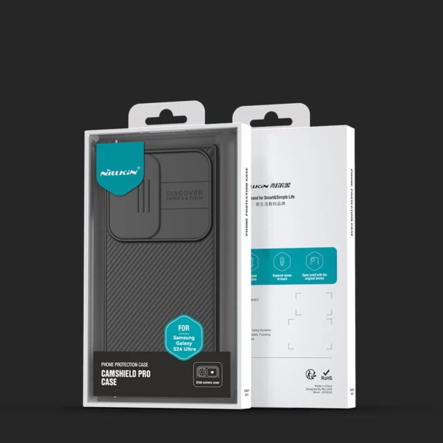 Чехол Nillkin CamShield Pro для Samsung Galaxy S24 Ultra (S928) Black (6902048274273)