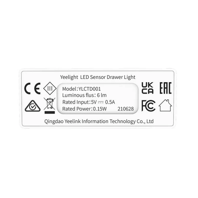 Світлодіодний датчик Yeelight LED Sensor Drawer Light (4 pack) (YLCTD001-4pc)