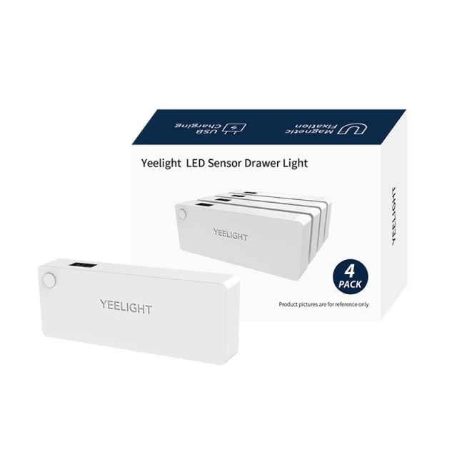 Светодиодный датчик Yeelight LED Sensor Drawer Light (4 pack) (YLCTD001-4pc)