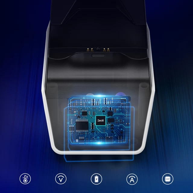 Геймпад беспроводной Choetech Dual Sense PS5 Pads Black with AC Charger (GM-P02-EU)