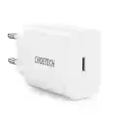 Мережевий зарядний пристрій Choetech PD 20W USB-C White (Q5004 EU)
