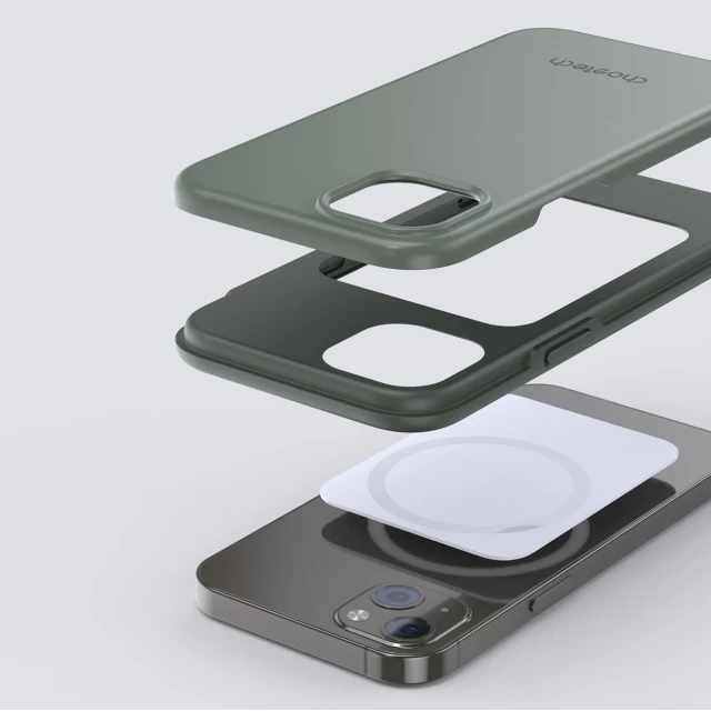 Чохол Choetech MFM Anti-Drop Case для iPhone 13 mini Black with MagSafe (PC0111-MFM-BK)