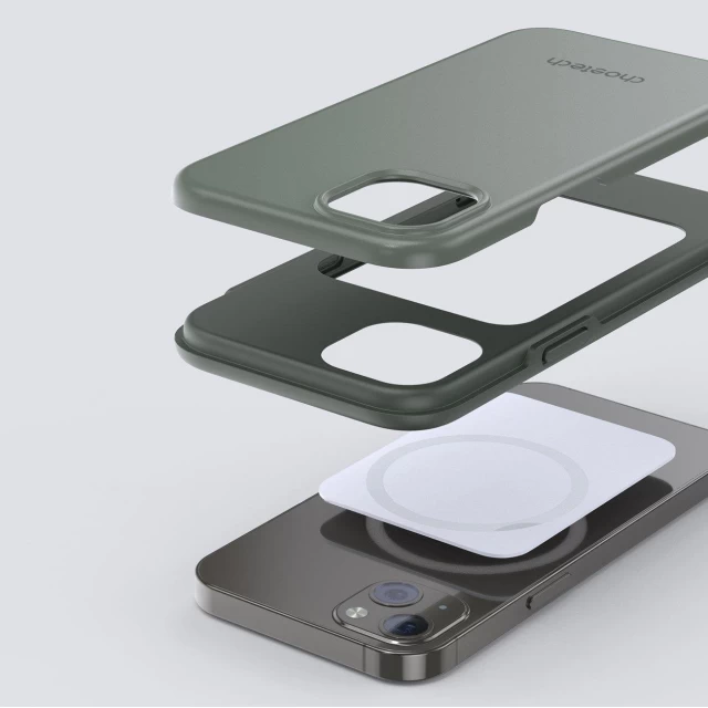 Чохол Choetech MFM Anti-Drop Case дляiPhone 13 Black with MagSafe (PC0112-MFM-BK)