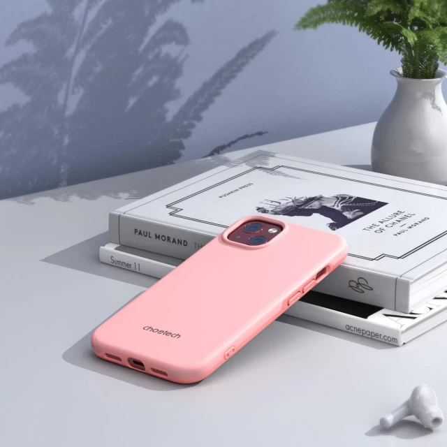 Чохол Choetech MFM Anti-Drop Case для iPhone 13 Pink with MagSafe (PC0112-MFM-PK)