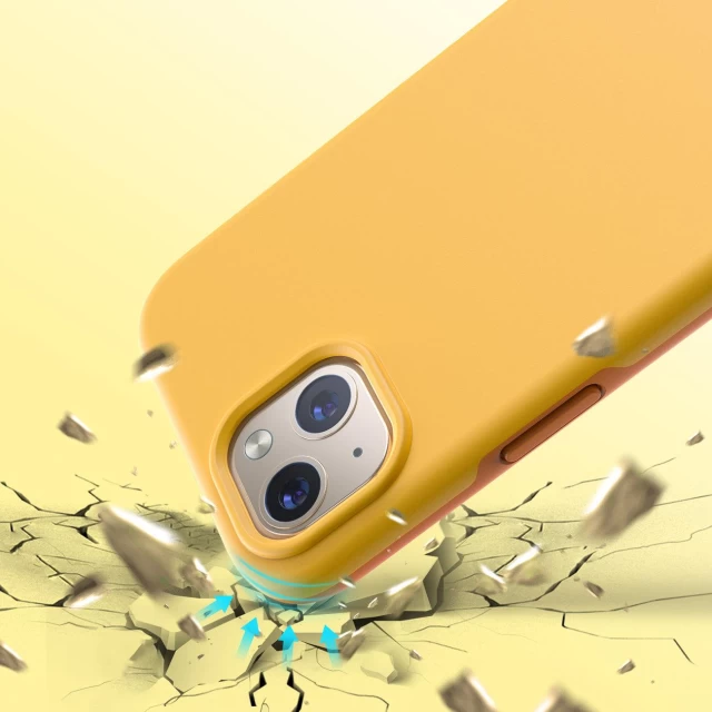 Чохол Choetech MFM Anti-Drop Case для iPhone 13 Orange with MagSafe (PC0112-MFM-YE)