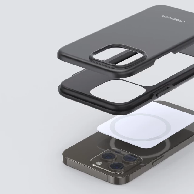 Чехол Choetech MFM Anti-Drop Case для iPhone 13 Pro Black with MagSafe (PC0113-MFM-BK)