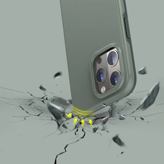Чохол Choetech MFM Anti-Drop Case для iPhone 13 Pro Green with MagSafe (PC0113-MFM-GN)