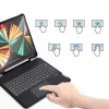 Чехол Choetech с Bluetooth-клавиатурой для iPad Pro 12.9 2020 | 2021 Black (6932112101723)