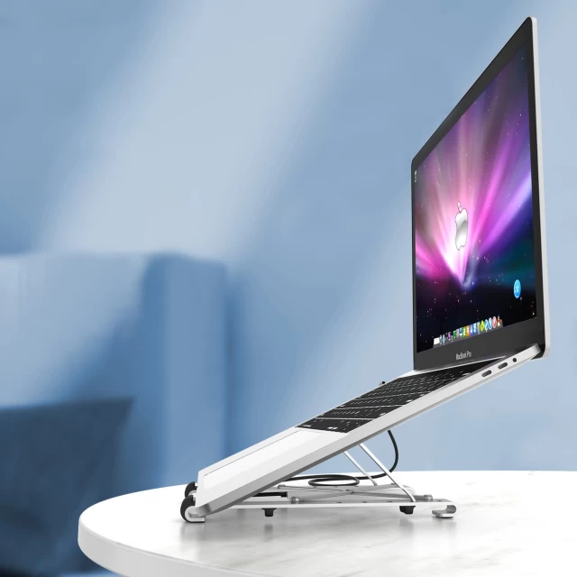 Док-станція для ноутбука Choetech 2xUSB-A/USB-C/HDMI/TF/SD Silver (HUB-M43-SL)