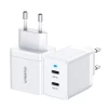 Сетевое зарядное устройство Choetech PD 40W 2xUSB-C White (01.01.02.XX-Q5006-EU)