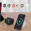 Держатель-подставка Choetech для индуктивного зарядного устройства MagSafe/Apple Watch Pink (01.05.03.XX-H050-PK)