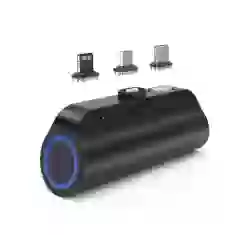 Портативное зарядное устройство Choetech 3000mAh USB-C/micro USB/Lightning Black (01.01.04.XX-B660-AMBK)