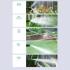 Насадка-распылитель Baseus GF4 Horticulture Watering Spray Nozzle with 30m Hose Black (CPYY010201)