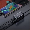 Мережевий зарядний пристрій Baseus GaN3 Pro 65W 2xUSB-C | 2xUSB-A with USB-C to USB-C Cable Black (CCGP040101)