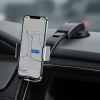 Автотримач Baseus 2-in-1 Easy Control Pro Clamp Car Mount Holder Silver (SUYK000012)