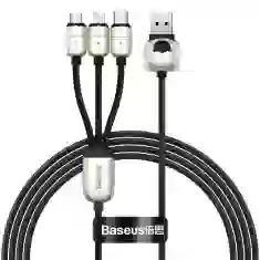 Кабель Baseus Year of the Tiger 3-in-1 USB-A to USB-C/Lightning/Micro-USB 1.2m Black (CASX010001)