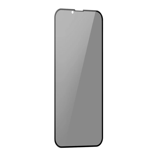 Защитное стекло Baseus Anti-Spy Full Screen Glass 0.23 mm для iPhone 13 mini Black (2 Pack) (SGQP020301)