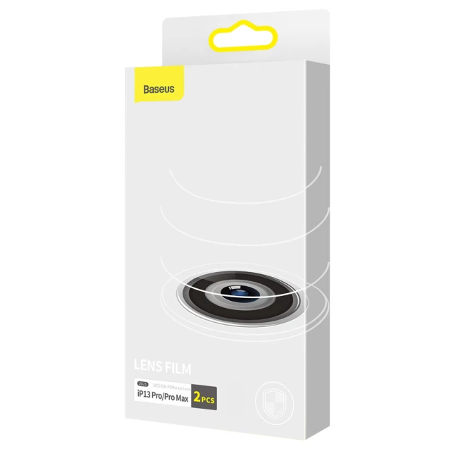 Защитное стекло Baseus для камеры iPhone 13 Pro | 13 Pro Max Full Frame Camera Protector (2 pack) (SGQK000102)