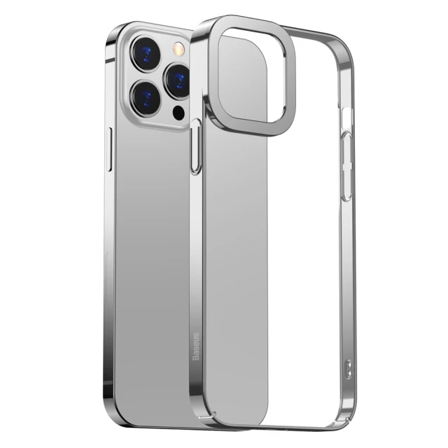 Чехол Baseus Glitter Phone для iPhone 13 Pro Silver (ARMC000412)